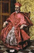El Greco A Cardinal France oil painting artist